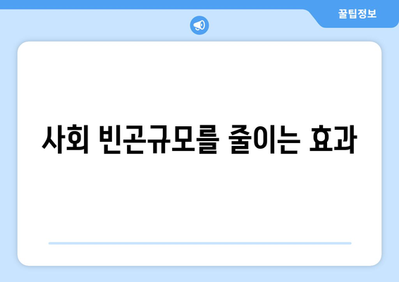 경제적 성장의 사회적 영향