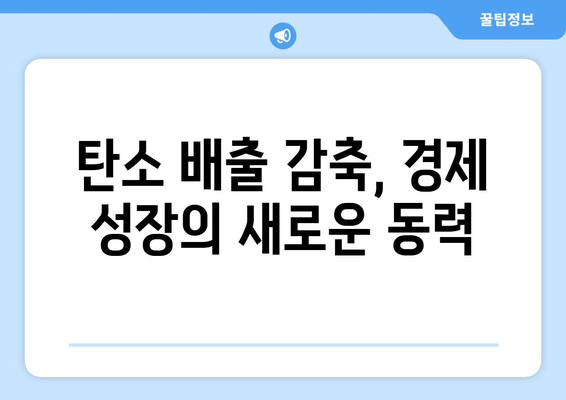 기후 변화에 대한 경제적 대응 전략